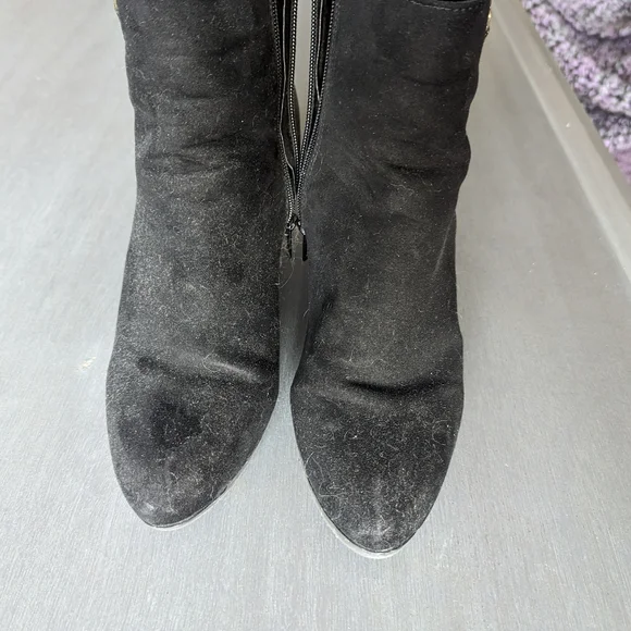 Women's Wedged Booties - Picture 2 of 4